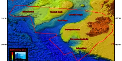 वास्तविक मानचित्र के आयरलैंड