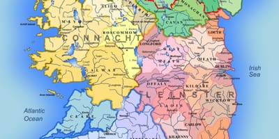 नक्शे की नदियों आयरलैंड के नक्शे के बच्चों के लिए