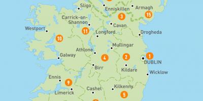 आयरलैंड में नक्शे